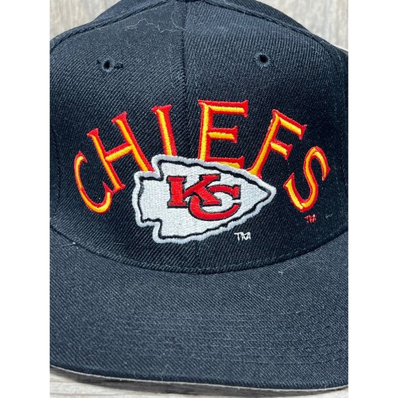 Vintage Kansas City Chiefs Fitted Hat S/M 90s NFL Pro Sports Specialties NEW KC - Picture 2 of 9